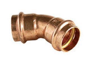 COUDE >B< PRESS GAS - 45° - FF - PG5041