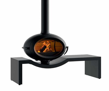 BRIO - Poêle à bois fonte - Raccordable