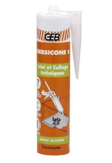 GEBSICONE - S - Mastic silicone acétique