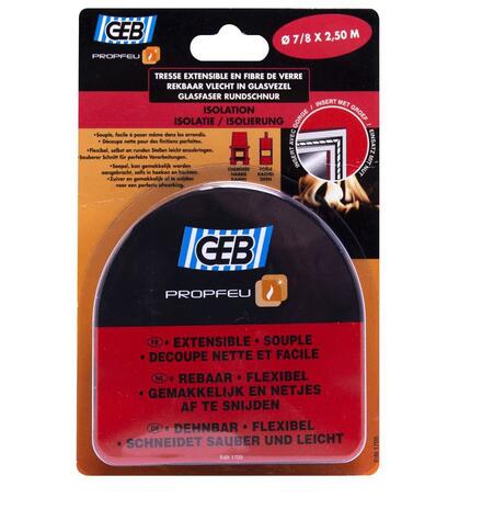 PROPFEU - Tresse extensible en fibre de verre