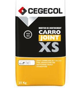 CARROJOINT XS - Mortier de jointoiement pour joints minces de 1 à 6 mm