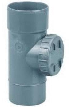 TE DE VISITE MF - Té PVC