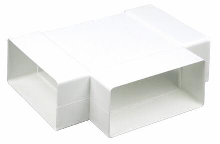 CONDUIT RECTANGULAIRE RIGIDE - Pour réseau équivalent Ø 80 ou 100 mm