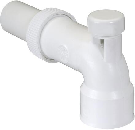 SIPHON DE LAVABO EN PVC C - Sortie coudée réglable