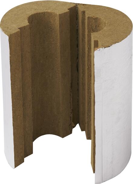 SYSTEME D'ISOLATION ISOTEN EN TRAVERSEE - Isolant circulaire hauteur 50 cm - Epaisseur 80 mm