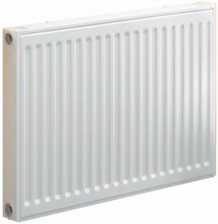 SAMBA 6TC 21 HB 6T CENTRAUX - HORIZONTAL HABILLE - Radiateur 6 orifices - 2 panneaux dont 1 à ailettes