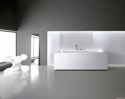 561 BASIC - Baignoire droite Wilmotte Basic en acrylique
