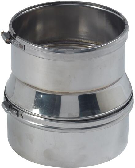 ACCESSOIRES DE TUBAGE FLEXIBLE/RIGIDE ET INSERT - Raccord inox rigide/flexible