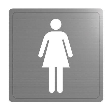 PICTOGRAMME TOILETTE - Pictogramme autocollant pour toilette