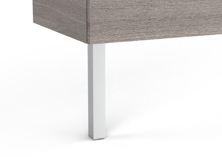 JEU  2 PIEDS H.275MM ALU    ROCA   A816829339 ROCA SANITAIRE  [A816829339] 