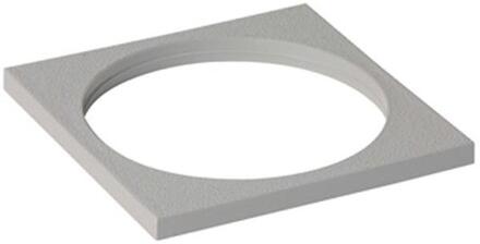 SIPHONNETTE - Platine pour siphonnette grille ronde et platine