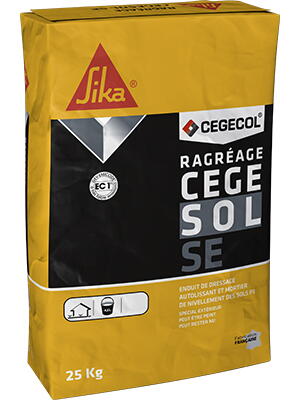 CEGESOL SE - Enduit de ragréage spécial autolissant