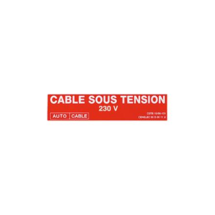 ACCESSOIRES POUR CABLE CHAUFFANT AUTOREGULANT