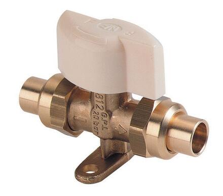 ACCESSOIRES POUR BUTANE ET PROPANE EN RECIPIENT - Vanne 1/4 de tour