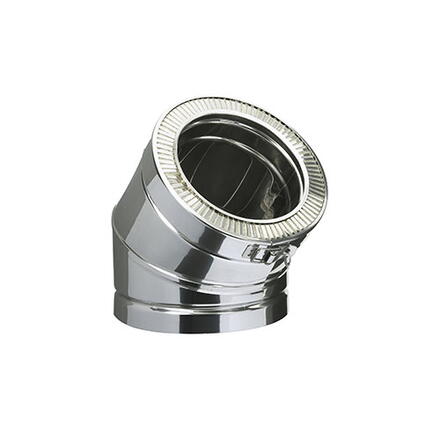 ELEMENT COUDE 45 180 TI         21180021/9999 POUJOULAT  [21180021/9999] 