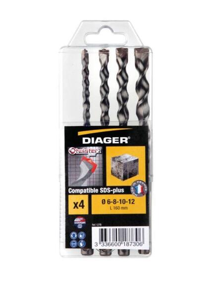 COFFRET BETON - Twister plus SDS+