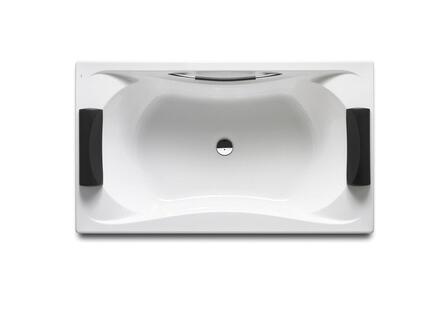 BE COOL - Baignoire rectangulaire à encastrer avec trop-plein automatique - Pieds réglables
