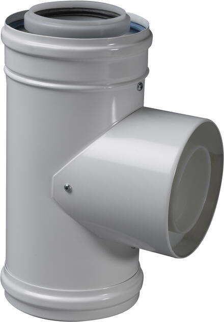 CONDUIT CONDENSATION VENTOUSE - Système concentrique PPs-Galva - Chaudière gaz/fioul à condensation