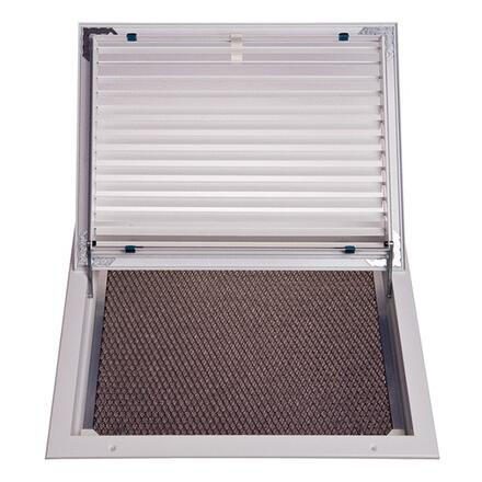 GRILLE REPRISE POUR FILTRE - Lames horizontales orientables
