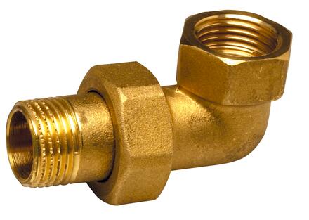 COUDE ET TE DE REGLAGE POUR ROBINET MANUEL - CU - COUDE Union à visser