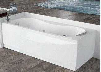 CALYPSO - Baignoire rectangulaire simple à encastrer