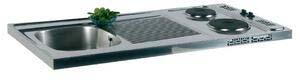 RIVER - 1200 - Recouvrement inox pour kitchenette