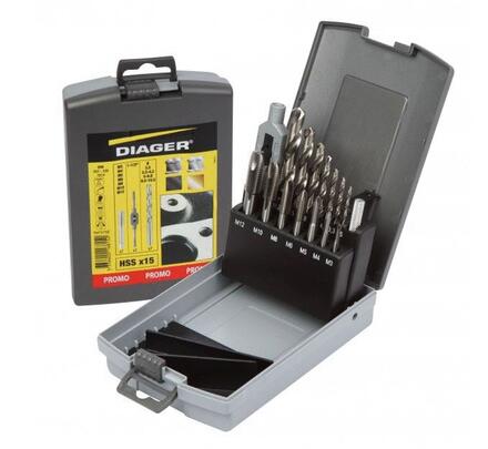 COFFRET METAL - Tarauds et forets