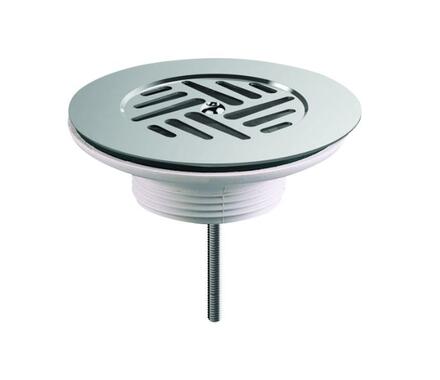BONDE - Inox-Plastique - Pour évier grès perçage ø 60 mm