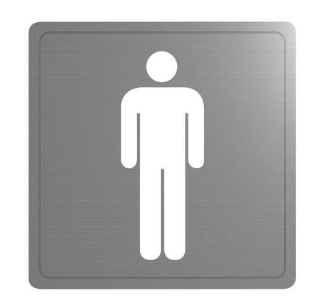 PICTOGRAMME TOILETTE - Pictogramme autocollant pour toilette
