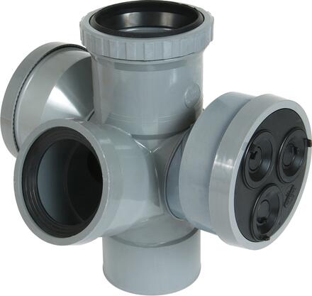 CULOTTE CHUTUNIC® - Triple Ø100 pour 1 WC