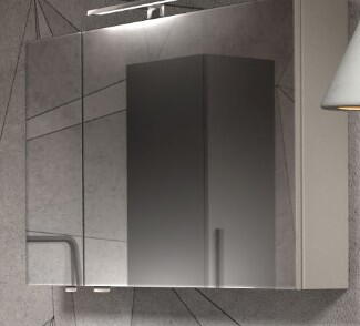 EXCLUSIVITES RICHARDSON PAR GBGROUP - Armoire toilette, portes miroir asymétriques