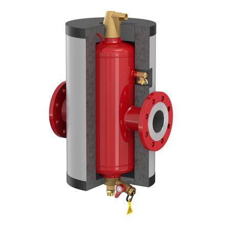 SEPARATEUR D'AIR - Flamcovent Clean IsoPlus