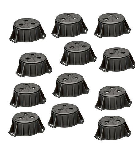 PIED POUR RECEVEUR - Kit 12 pieds de receveur