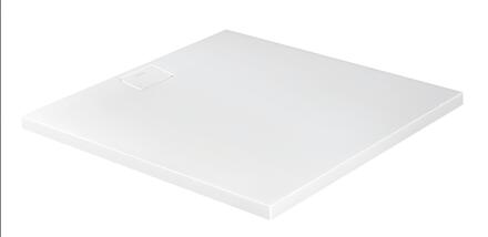 STONETTO - Receveur carré en Durasolid Q à encastrer