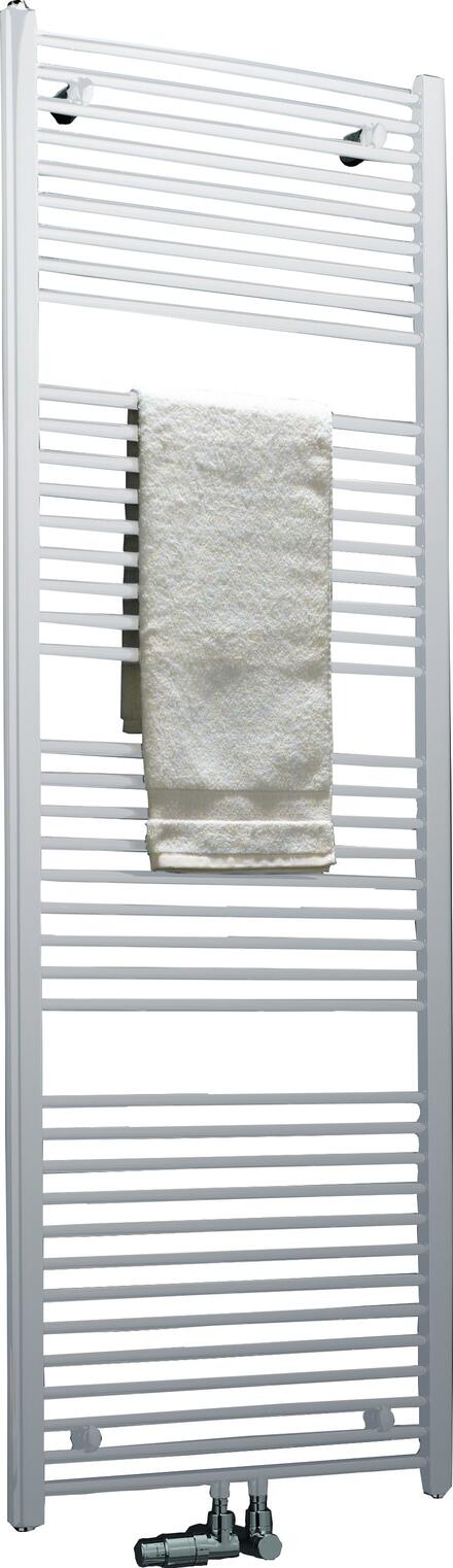 Kit support pour radiateur seche-serviette Firenze blanc
